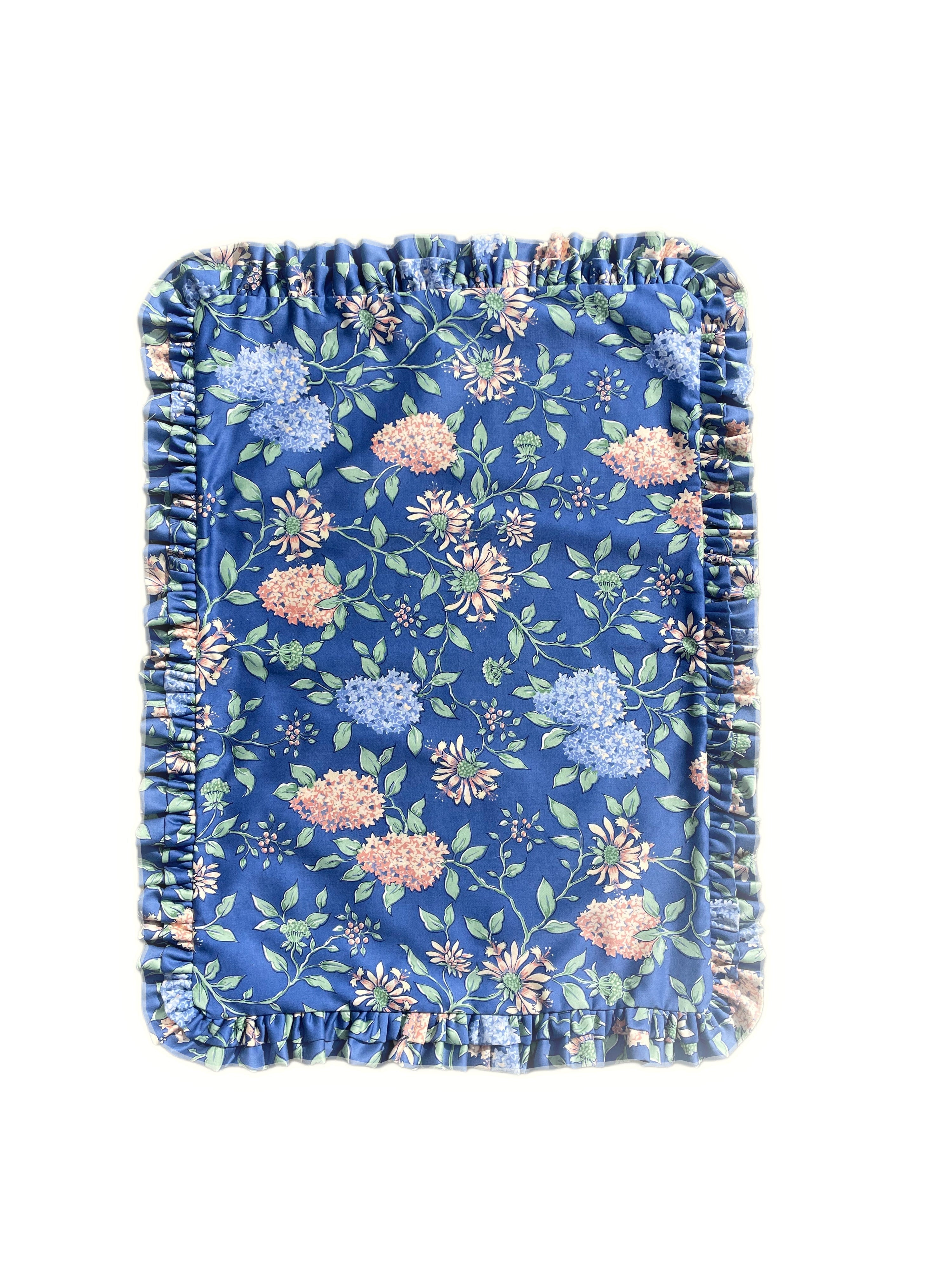 Double Ruffle Oxford Pillowcase Buddleia