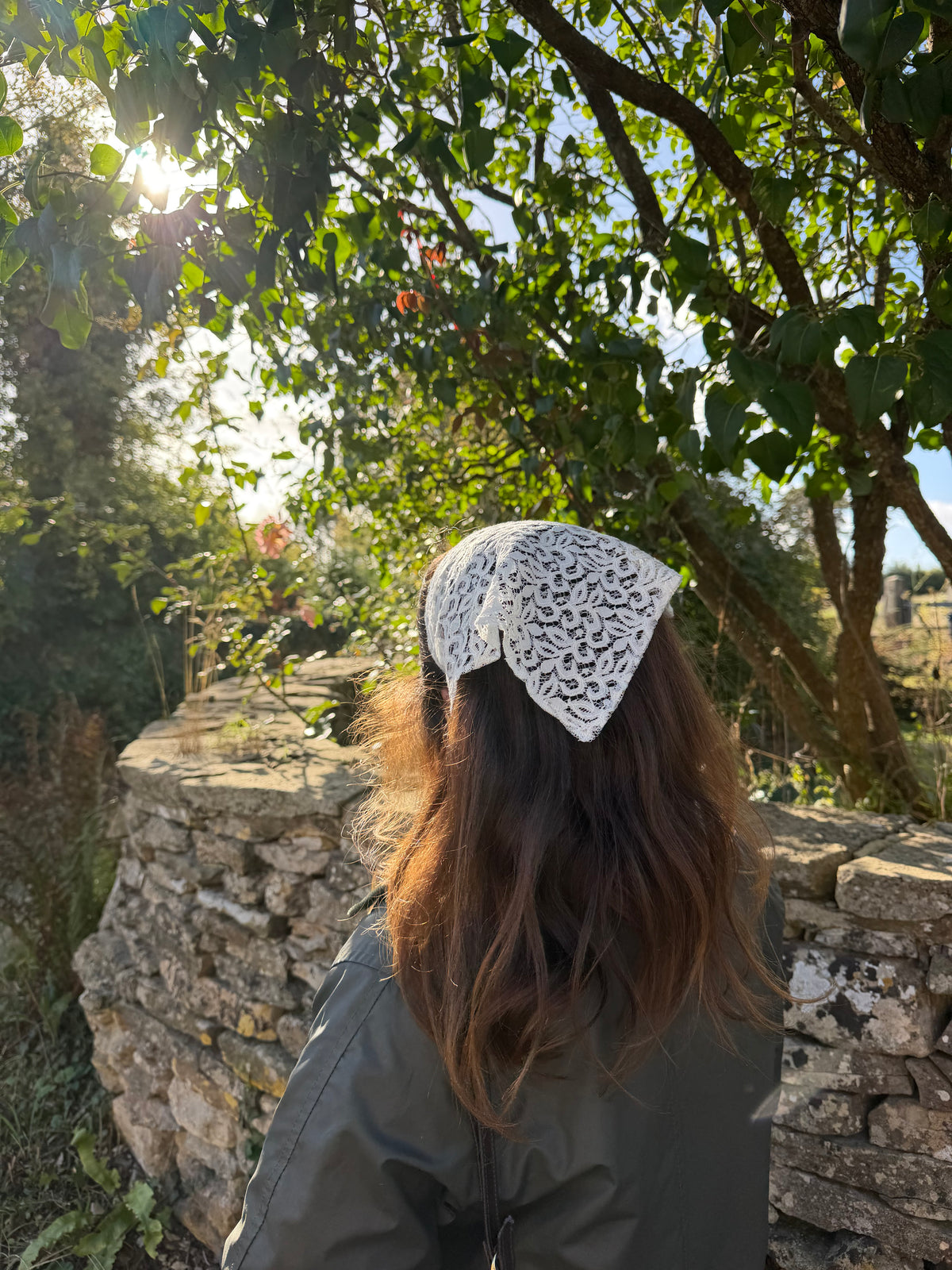 Lace Bandana Headband