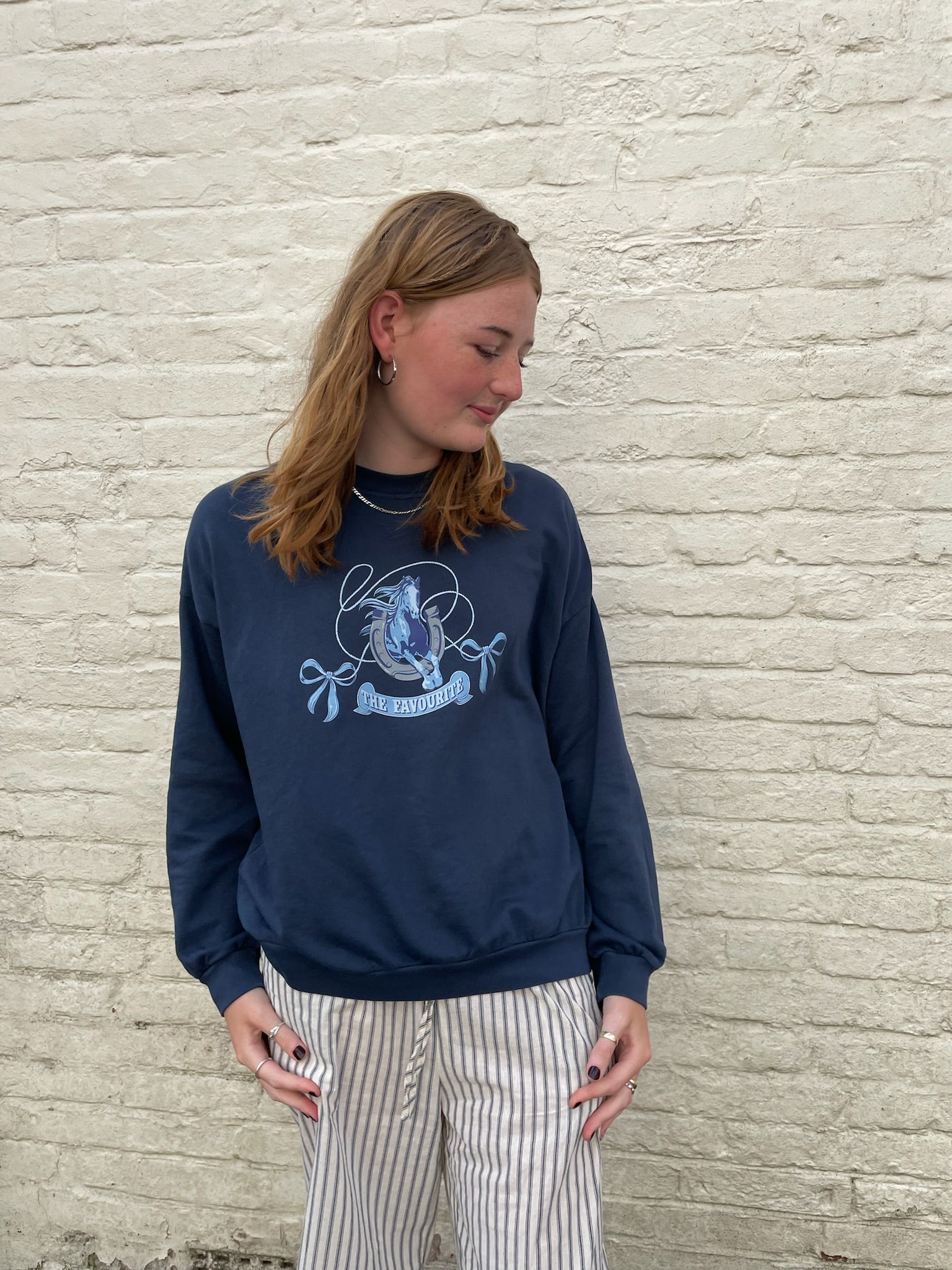 'The Favourite' Wild Horse Bow Sweatshirt